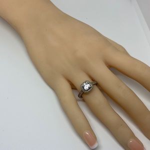 925 White Sapphire Ring